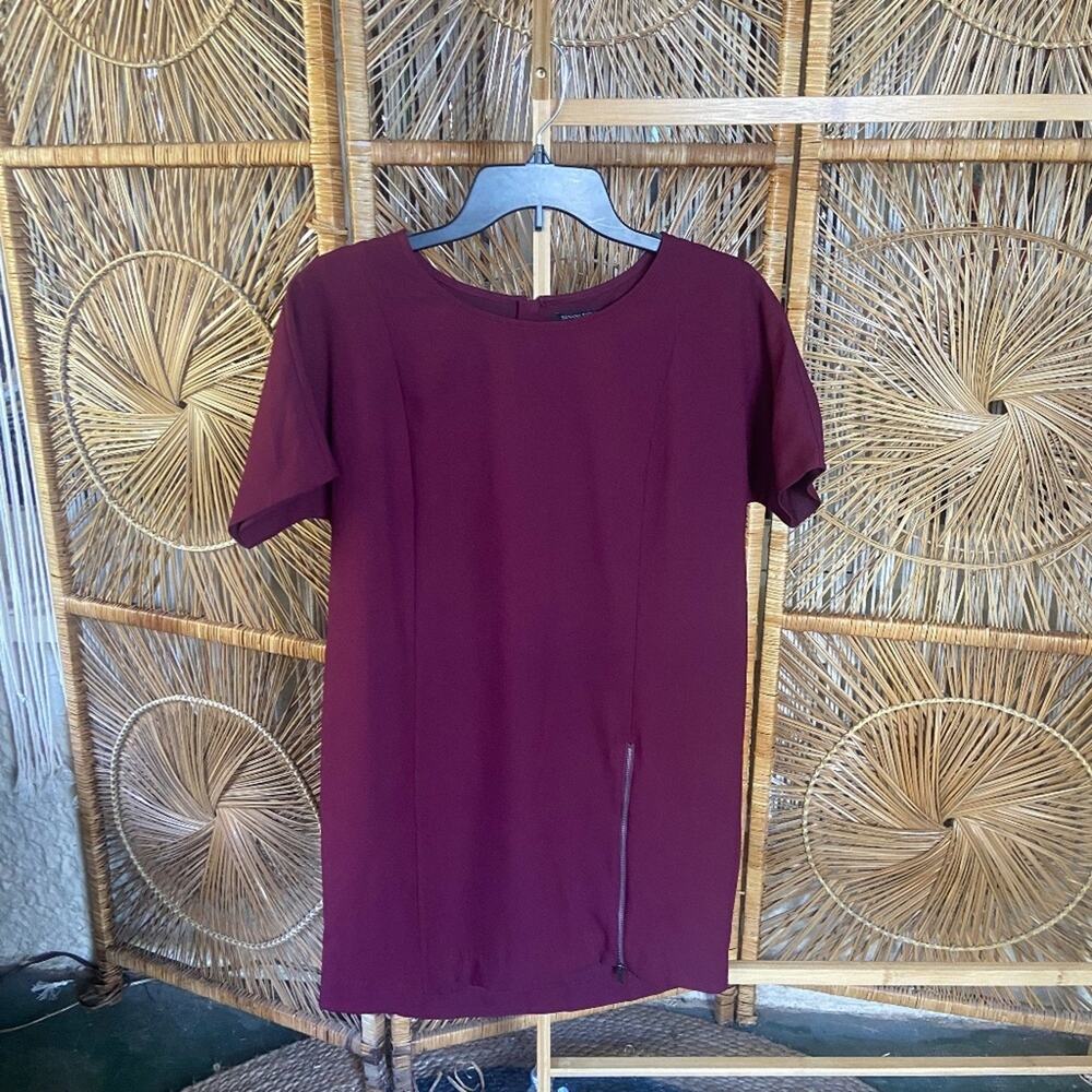 Banana Republic Burgundy Dress Size 4 (E)